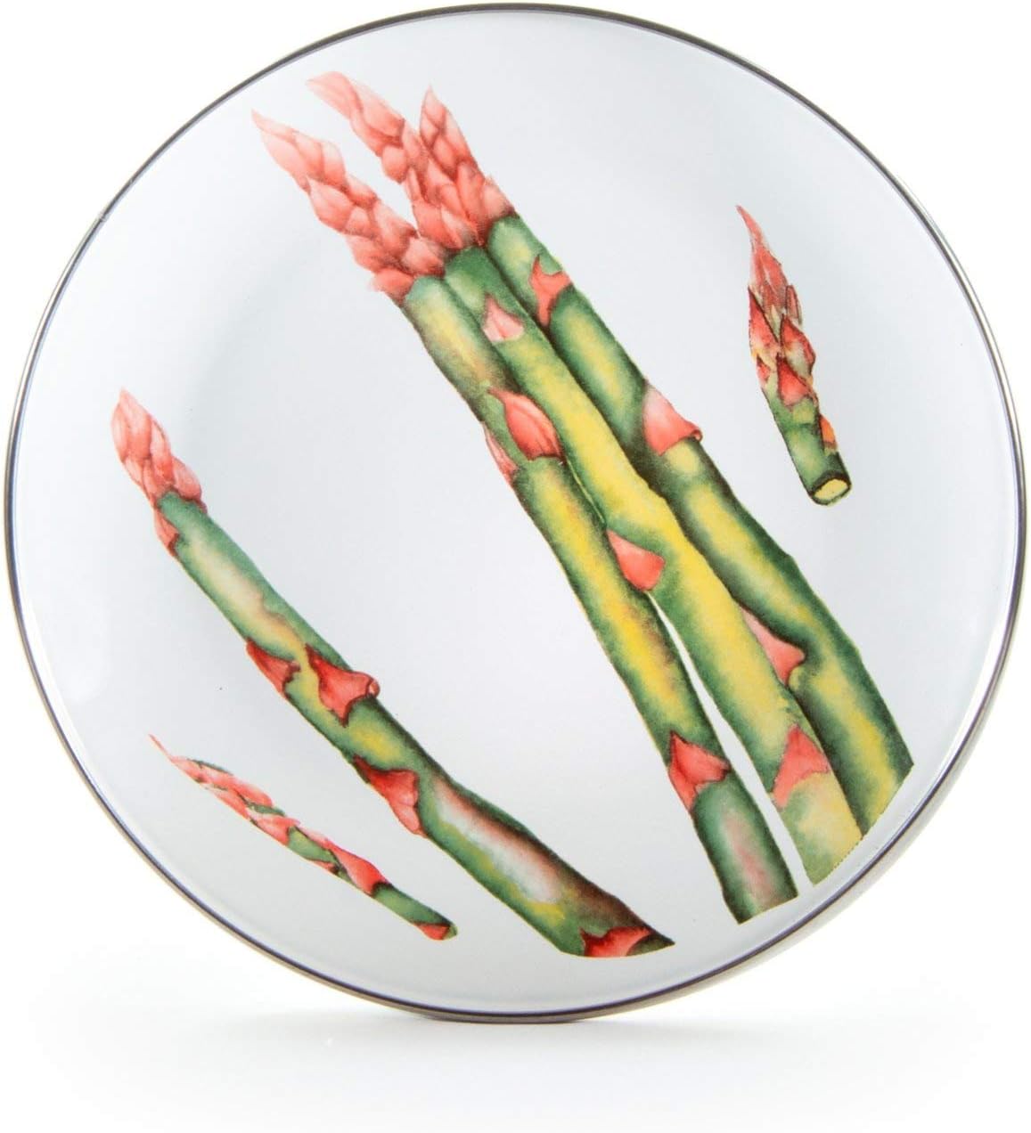 Golden Rabbit Enamelware Sandwich Plates (Fresh Produce)